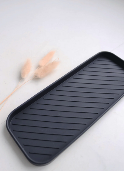 Black Silicone Organiser Tray